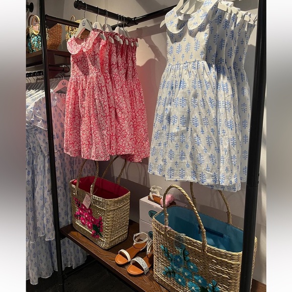 Village Lift block print Gracie dress - Picture 9 of 9